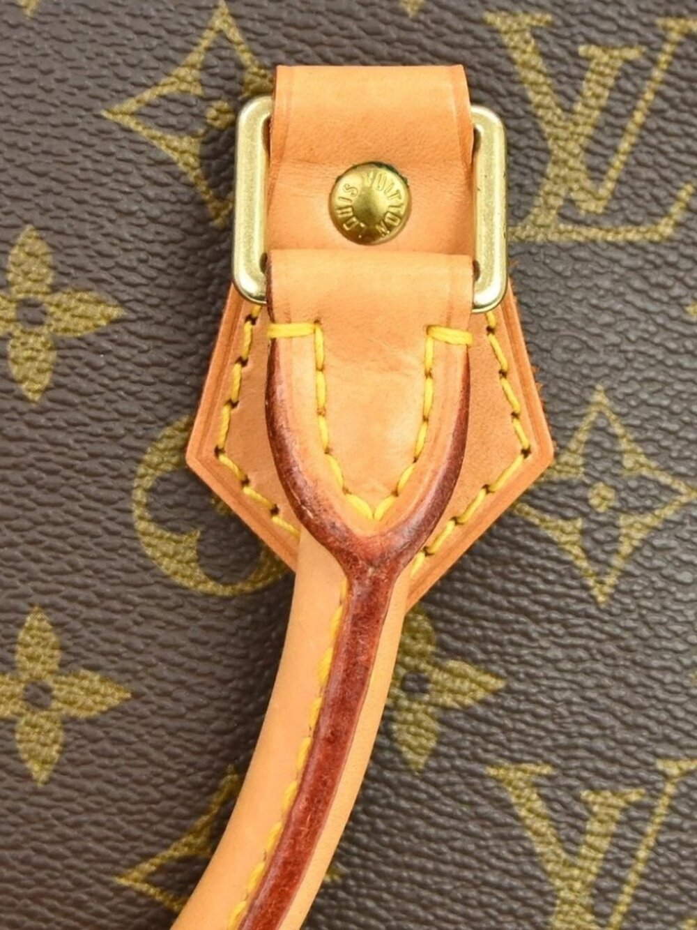 BUYIT03 LOUIS VUITTON ALMA HANDBAG MONOGRAM M51130 VI0927 YQ08254 - Picture 14 of 16